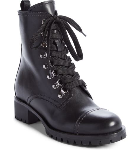 prada brown booties|prada combat boots nordstrom.